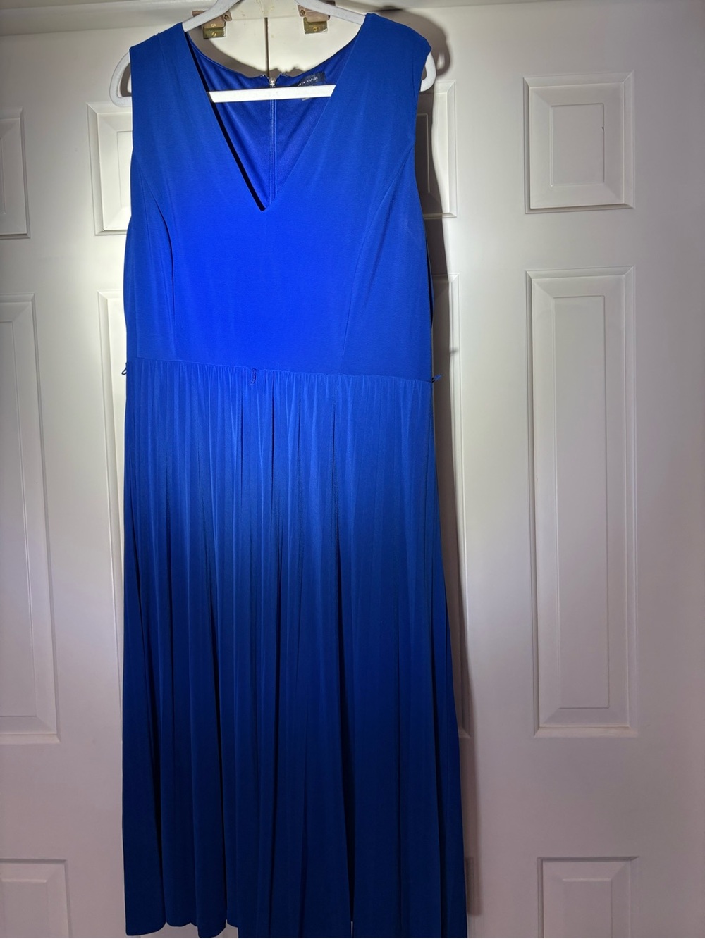 Tommy Hilfiger Royal Blue pleated Dress